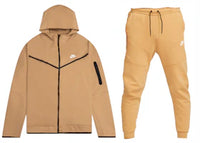 Nike Sportswear Tech Fleece Hoodie & Joggers Set Elemental Gold/Sail