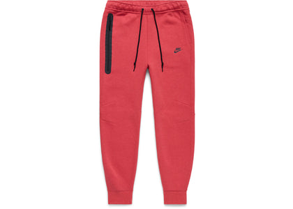 Nike Sportswear Tech Fleece Joggers Light University Red Heather/Black - authentic Nike product