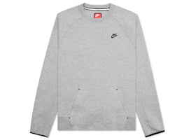 Nike Sportswear Tech Fleece OG Crewneck Sweatshirt Dark Grey Heather/Black