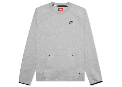 Nike Sportswear Tech Fleece OG Crewneck Sweatshirt Dark Grey Heather/Black - apparel view 2