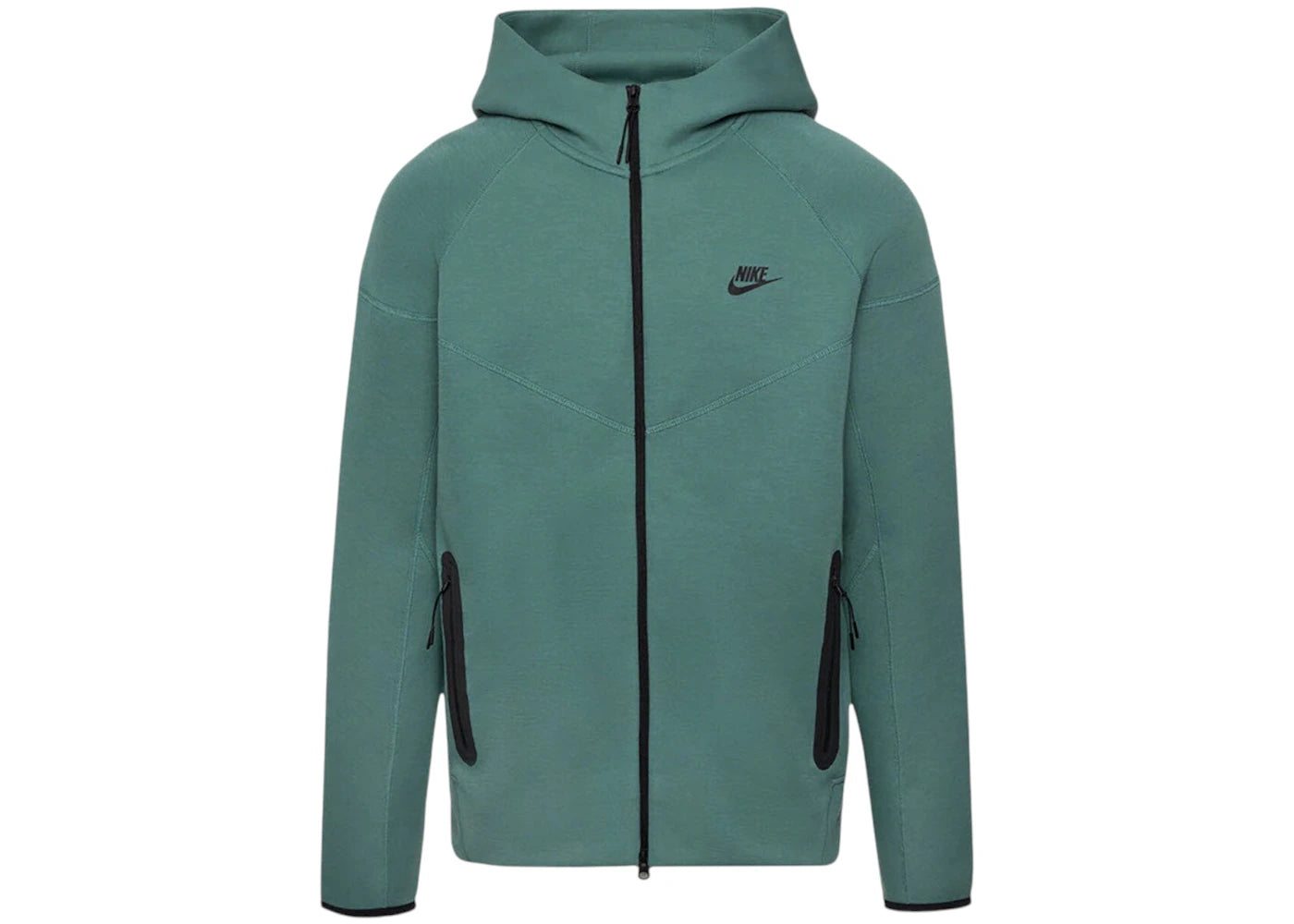 Nike Sportswear Tech Fleece Reimagined Full Zip Hoodie Bicoastal/Black - vue 360