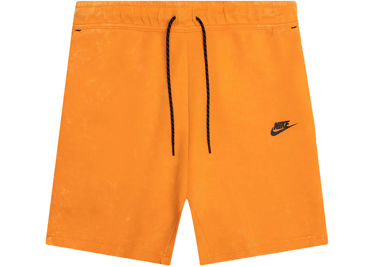 Nike Sportswear Tech Fleece Washed Shorts Kumquat/Black - vue secondaire A