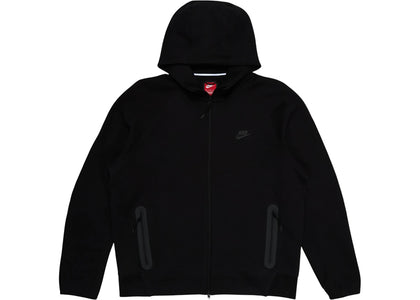 Nike Sportswear Tech Fleece Windrunner Full-Zip Hoodie Black/Black - apparel view 2