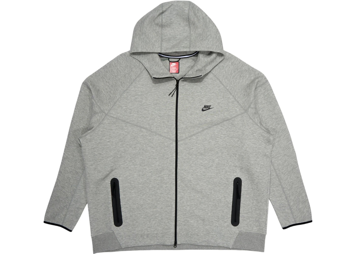 Nike Sportswear Tech Fleece Windrunner Full-Zip Hoodie Dark Grey Heather/Black - vue 360