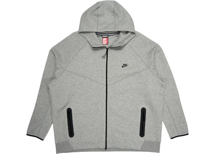 Nike Sportswear Tech Fleece Windrunner Full-Zip Hoodie Dark Grey Heather/Black sneakers - authentic Nike shoes