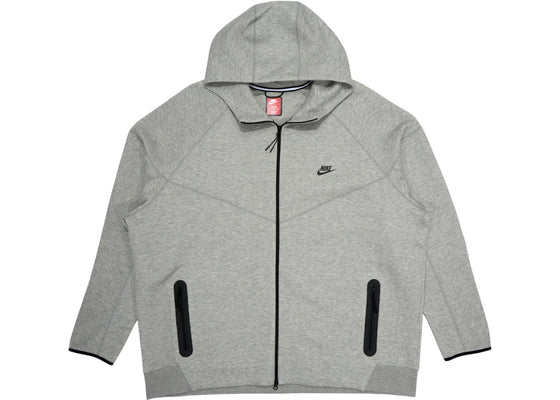 Nike Sportswear Tech Fleece Windrunner Full-Zip Hoodie Dark Grey Heather/Black sneakers - authentic Nike shoes