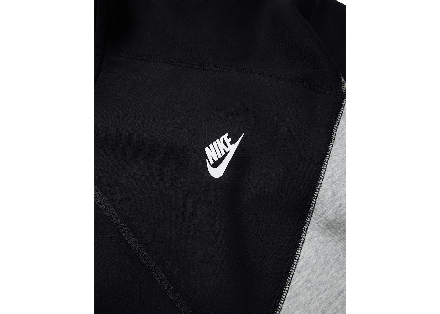 Nike Sportswear Tech Fleece Windrunner Full-Zip Hoodie Dark Grey Heather/Black/White
