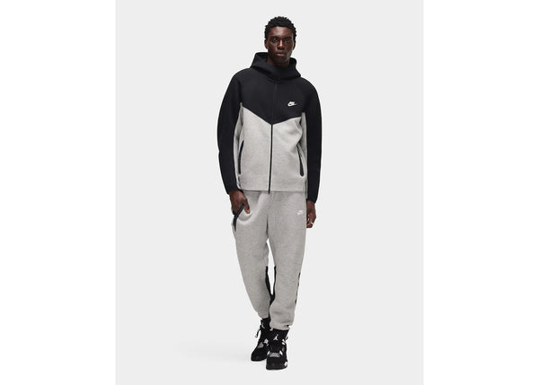 Nike Sportswear Tech Fleece Windrunner Full-Zip Hoodie Dark Grey Heather/Black/White