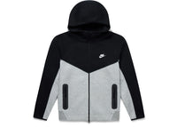 Nike Sportswear Tech Fleece Windrunner Full-Zip Hoodie Dark Grey Heather/Black/White
