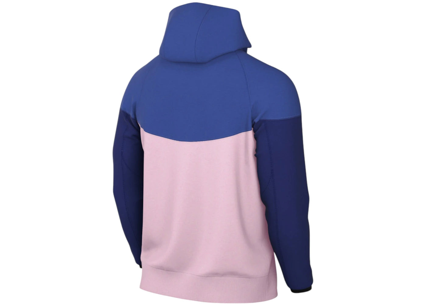 Nike Sportswear Tech Fleece Windrunner Full Zip Hoodie Game Royal/Pink Foam/Hyper Pink - vue secondaire A