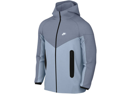 Nike Sportswear Tech Fleece Windrunner Full-Zip Hoodie Light Armory Blue sneakers - authentic Nike shoes