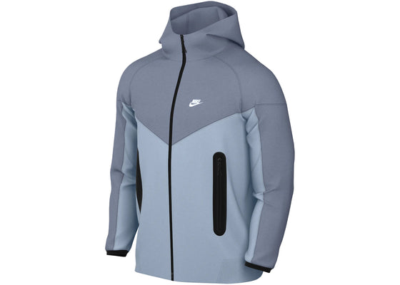 Nike Sportswear Tech Fleece Windrunner Full-Zip Hoodie Light Armory Blue sneakers - authentic Nike shoes