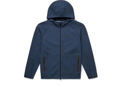Nike Sportswear Tech Fleece Windrunner Full-Zip Hoodie Obsidian Heather/Black - authentic Nike apparel