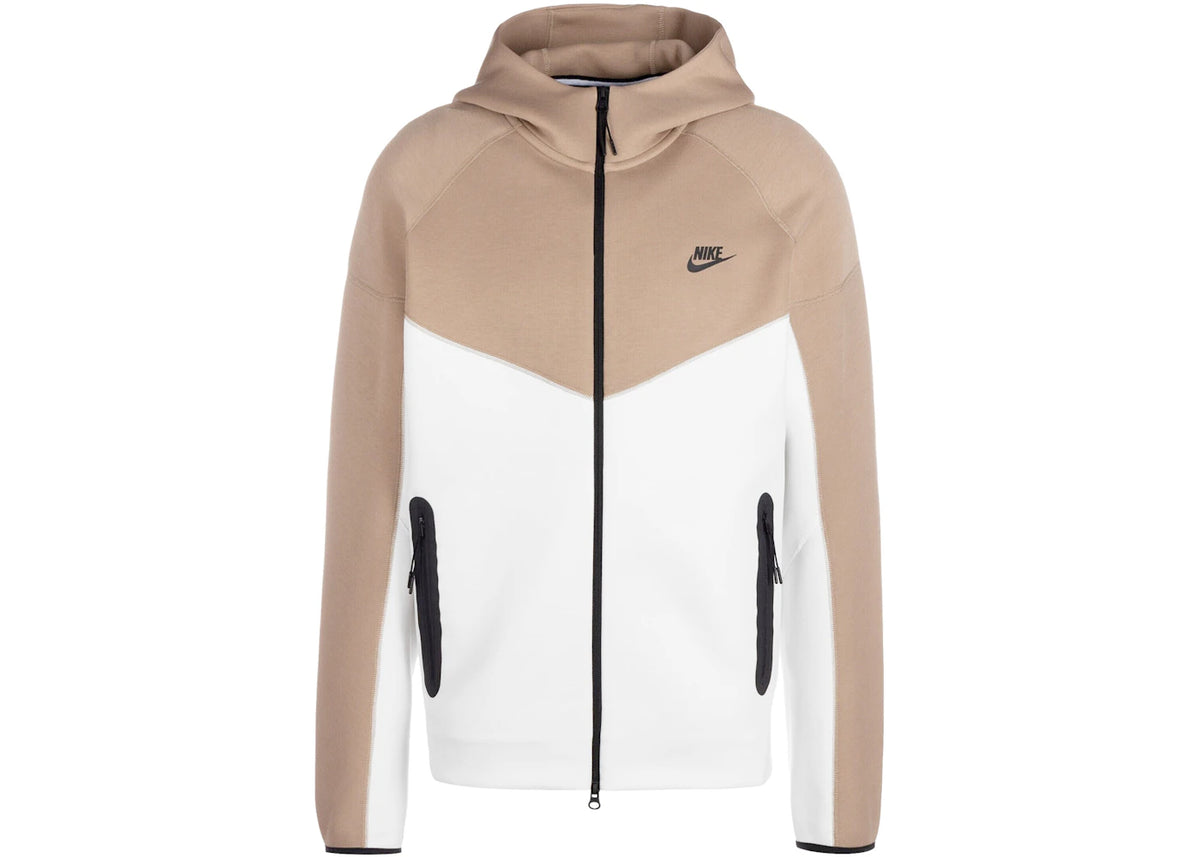 Nike Sportswear Tech Fleece Windrunner Full-Zip Hoodie Summit White/Khaki/Black - vue secondaire A