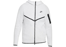Nike Sportswear Tech Fleece Windrunner Hoodie Birch Heather/Black - vue 360