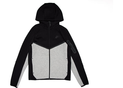 Nike Sportswear Tech Fleece Windrunner Hoodie Black/Dark Grey Heather/Black sneakers - authentic Nike shoes