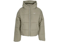 Nike Sportswear Women’s Classic Puffer Therma-FIT Loose Hooded Jacket Medium Olive