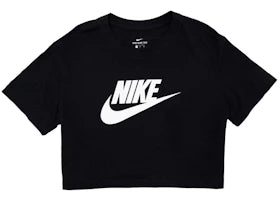 Nike Sportswear Women's Essential Cropped T-shirt Black