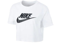 Nike Sportswear Women's Essential Cropped T-shirt White