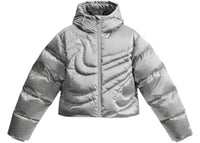 Nike Sportswear Women's Swoosh Series Therma-FIT Oversized Puffer Jacket Metallic Silver/Light Smoke Grey