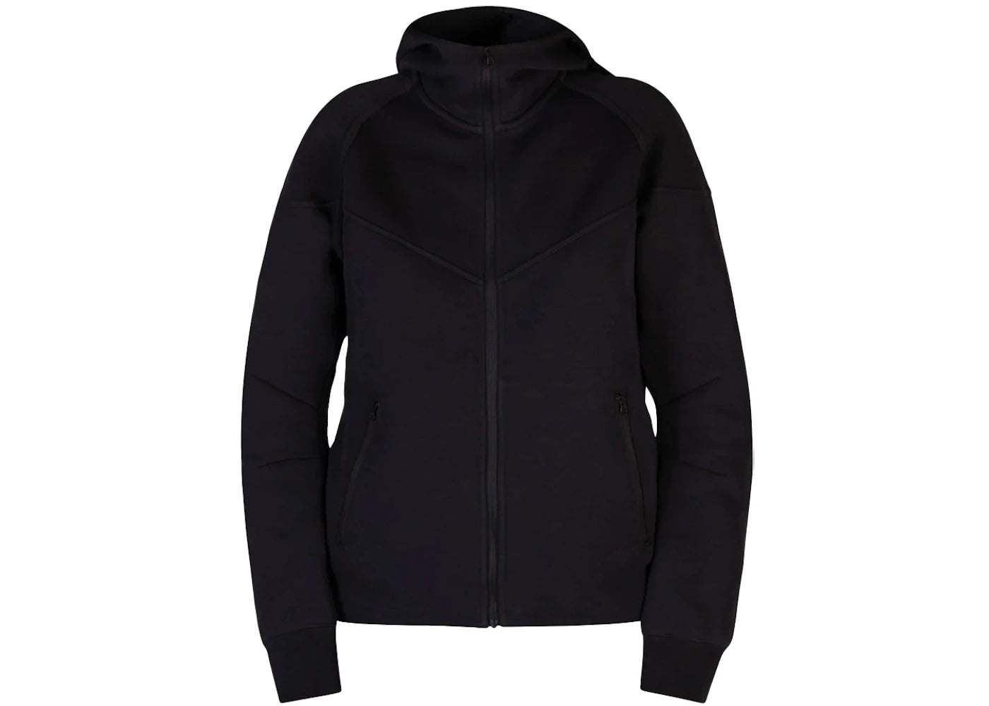 Nike Sportswear Women's Tech Fleece Windrunner Full-Zip Hoodie Black/Black - vue 360