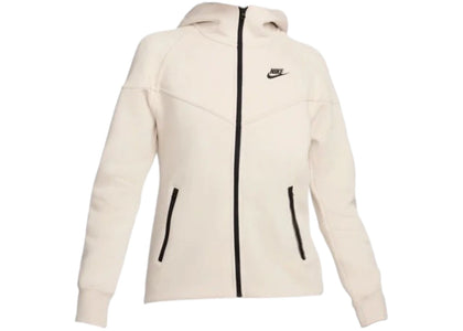 Nike Sportswear Women's Tech Fleece Windrunner Full-Zip Hoodie Light Orewood Brown - apparel view 2