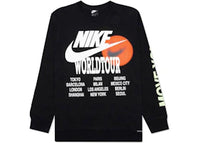 Nike Sportswear World Tour Long Sleeve Tee Black