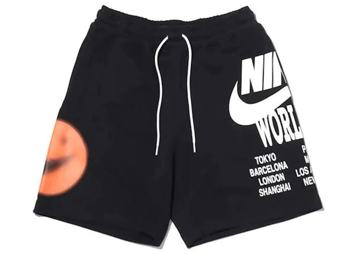Nike Sportswear World Tour Shorts (Asia Sizing) Black - vue 360