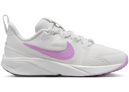 Nike Star Runner 4 Summit White Viotech Beyond Pink (PS) - sneakers view 2