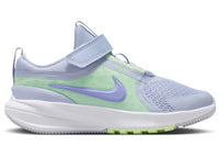 Nike Star Runner 5 Ghost Barely Volt Football Grey Light Thistle (PS)