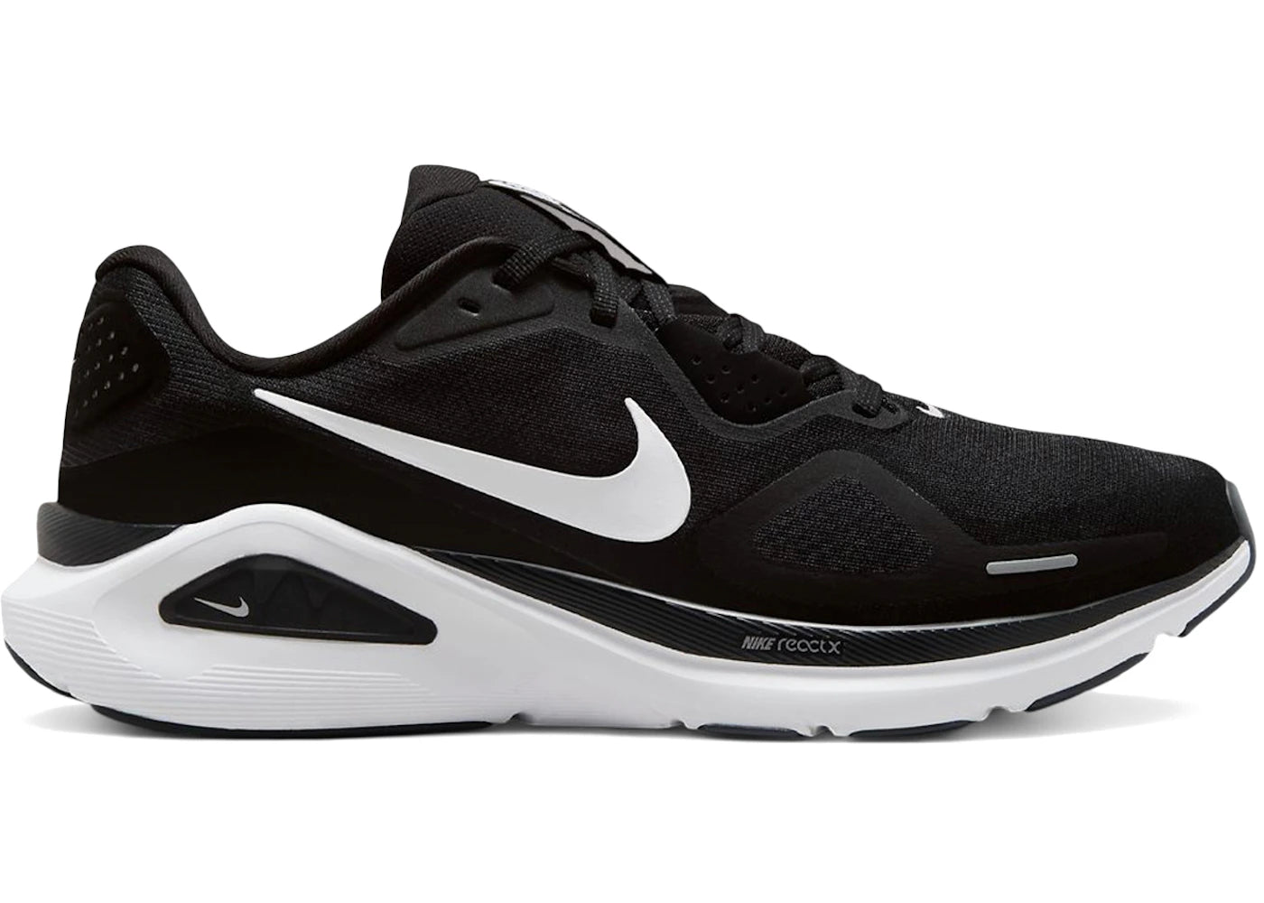 Nike Structure 26 Black White - vue 360