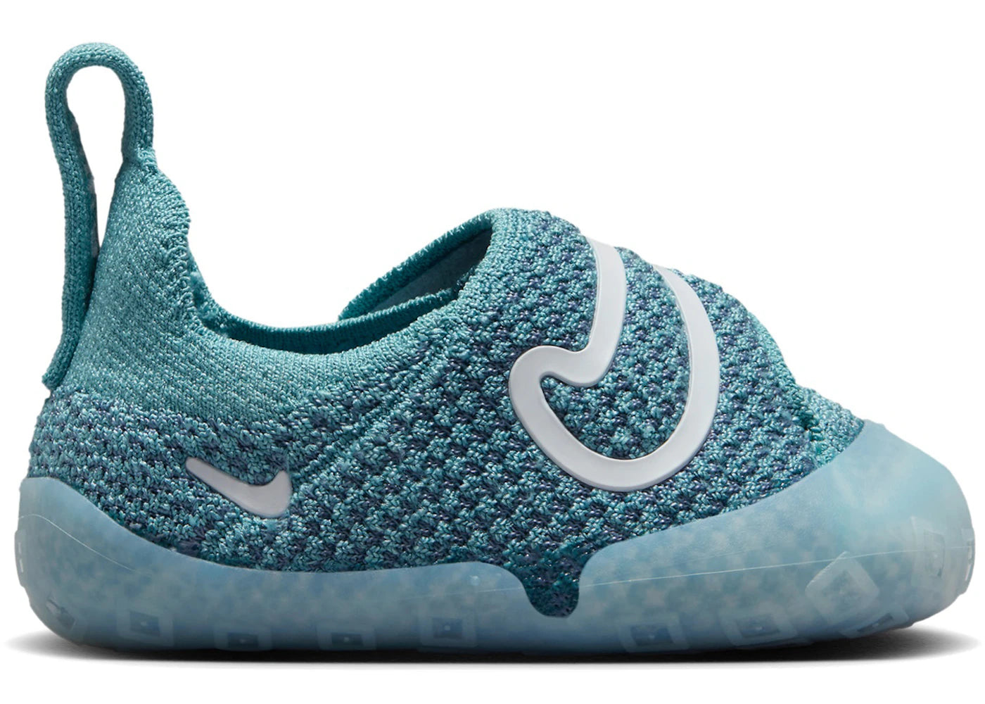 Nike Swoosh 1 Denim Turquoise Smokey Blue Cerulean White (TD) - vue 360