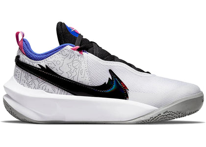 Nike Team Hustle D 10 SE Space Jam White (GS) - sneakers view 2