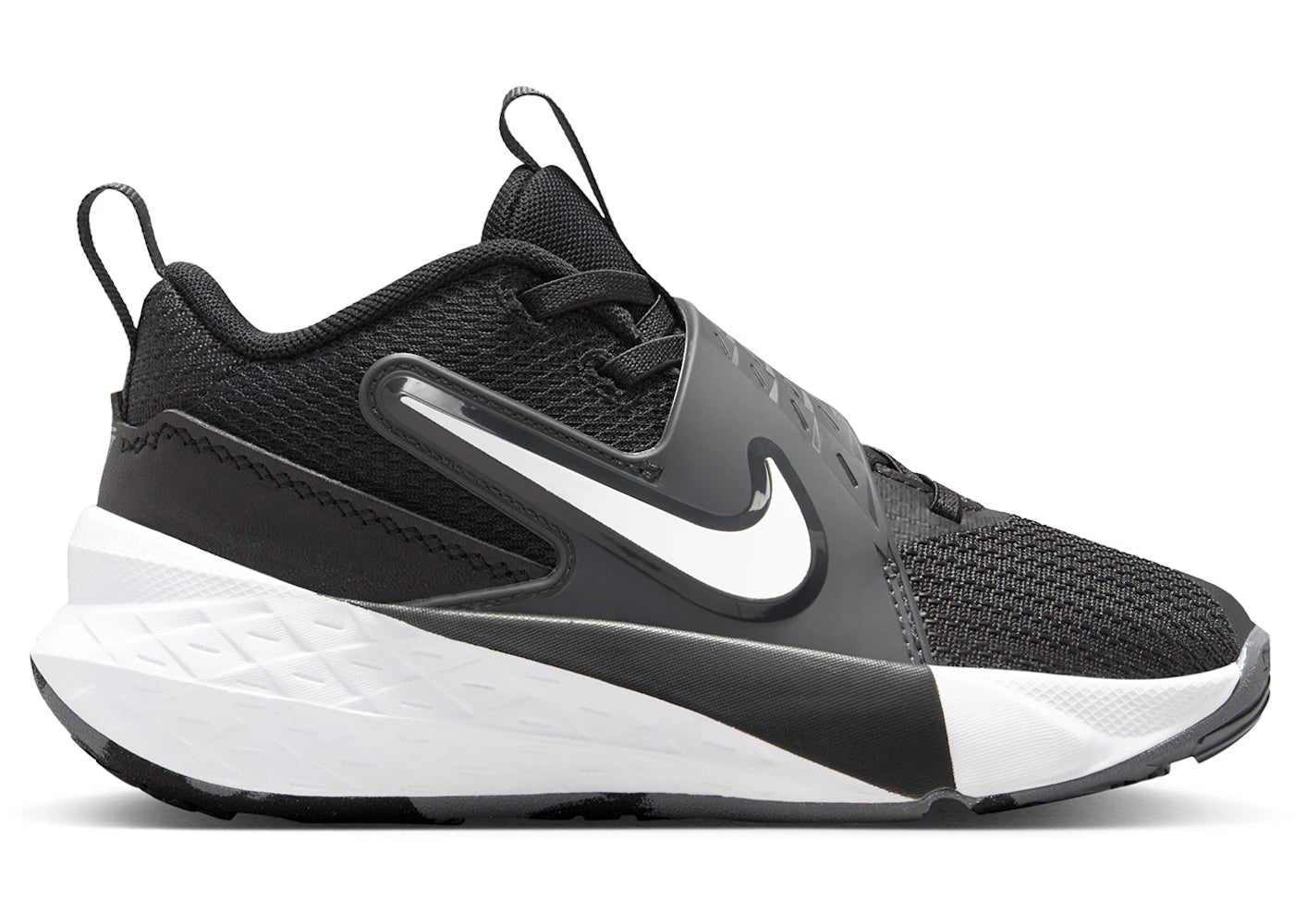 Nike Team Hustle D 12 Black Anthracite White (PS) - vue 360