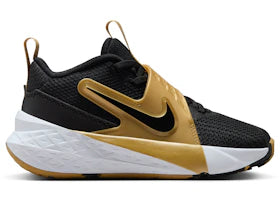 Nike Team Hustle D 12 Black Metallic Gold White (PS)
