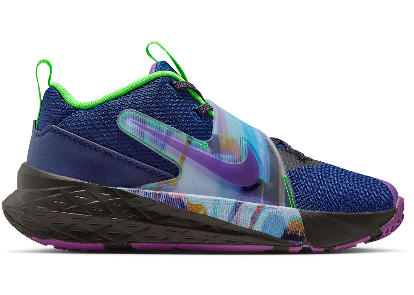 Nike Team Hustle D 12 King of the Court (GS) - vue secondaire A
