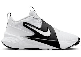 Nike Team Hustle D 12 White Black (GS)