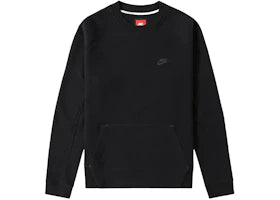 Nike Sportswear Tech Fleece Crewneck Black - vue 360