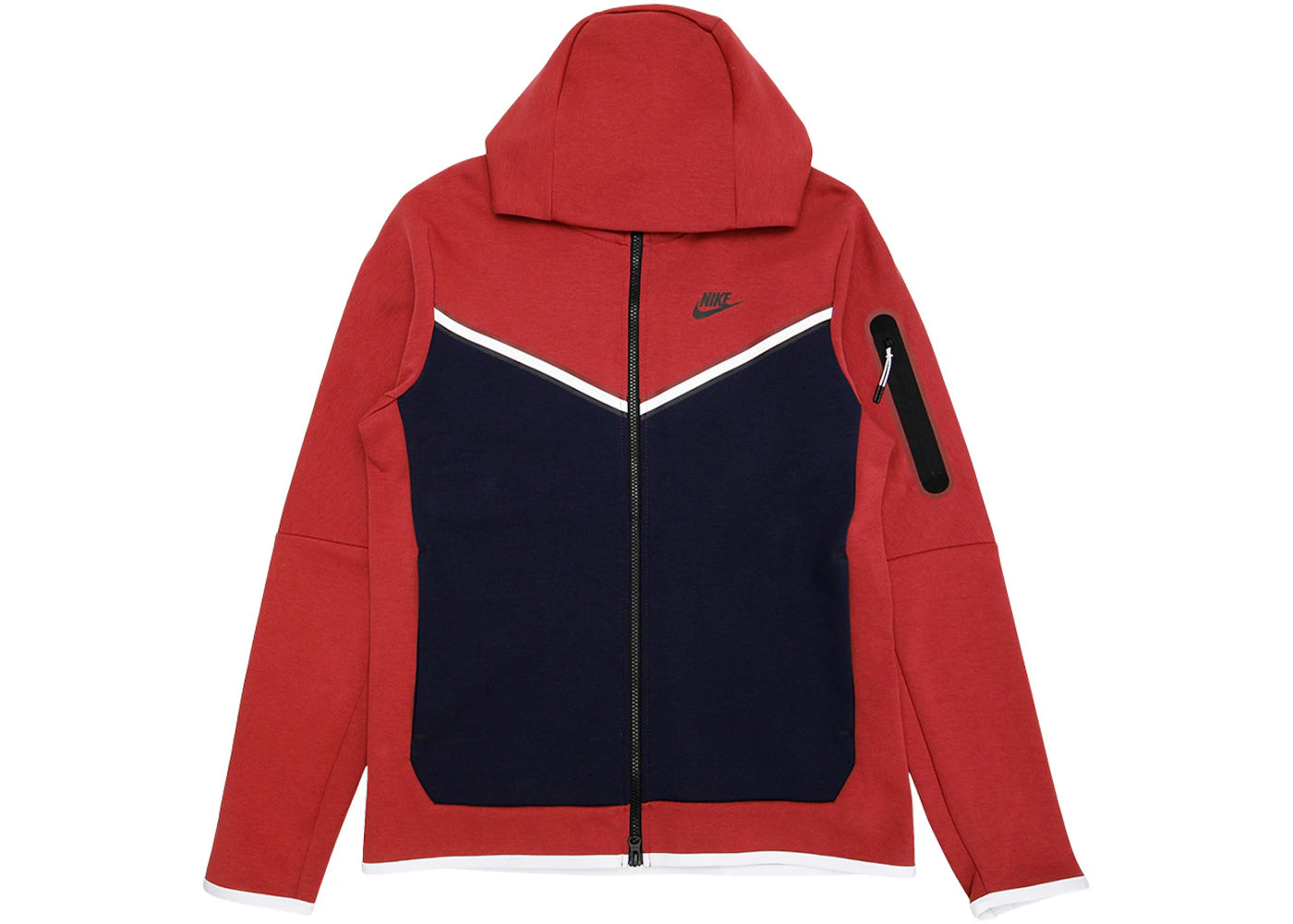 Nike Sportswear Tech Fleece Full-Zip Hoodie Cedar/Obsidian/Black - vue 360