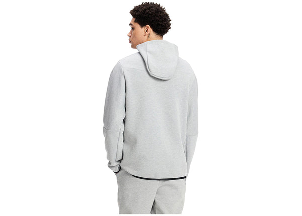 Nike Sportswear Tech Fleece Full-Zip Hoodie Heather Grey/Black