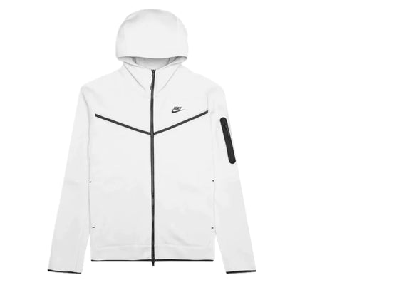 Nike Sportswear Tech Fleece Full-Zip Hoodie Phantom Black sneakers - authentic Nike shoes
