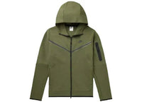 Nike Sportswear Tech Fleece Full-Zip Hoodie Rough Green Black