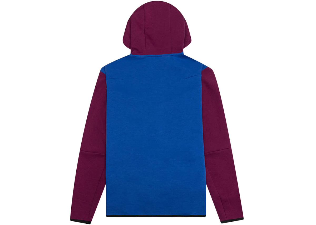 Nike Sportswear Tech Fleece Full-Zip Hoodie Sangria/Game Royal - vue secondaire B