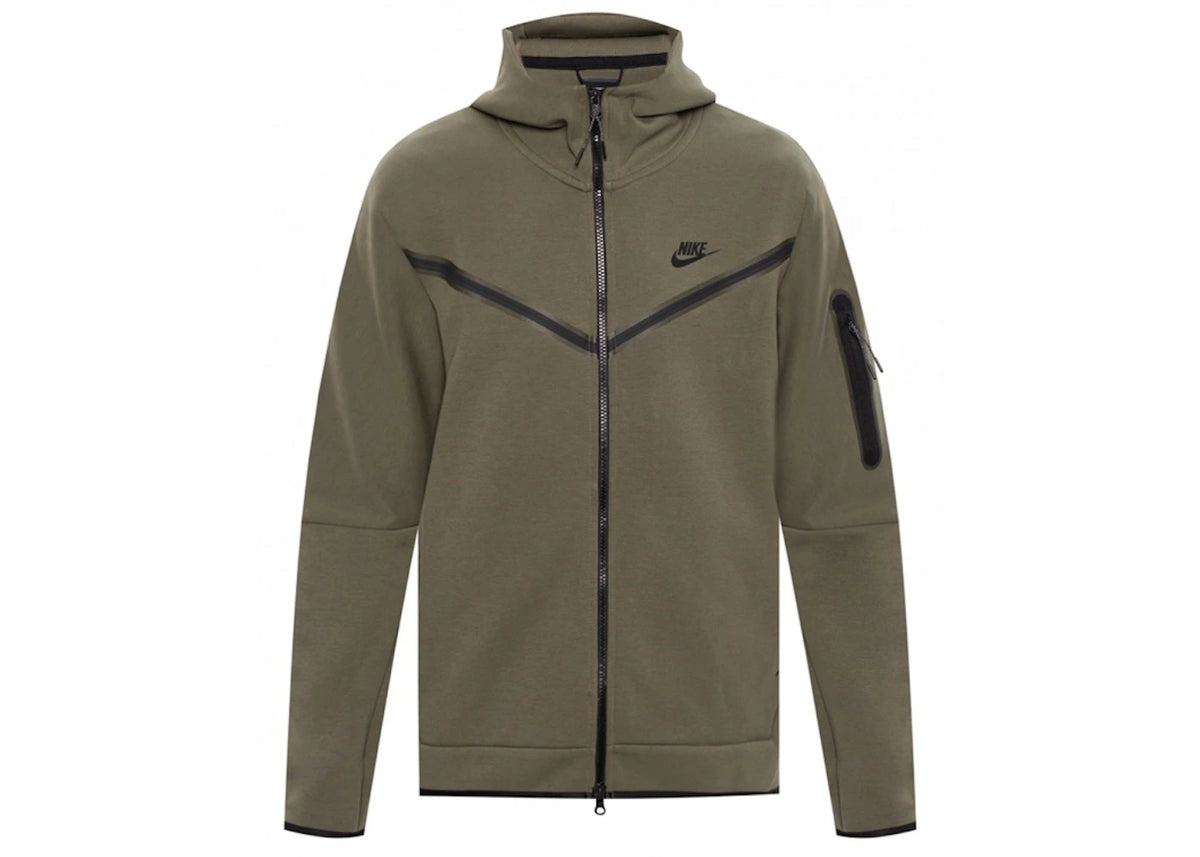 Nike Sportswear Tech Fleece Full-Zip Hoodie Twilight Marsh Black - vue secondaire A