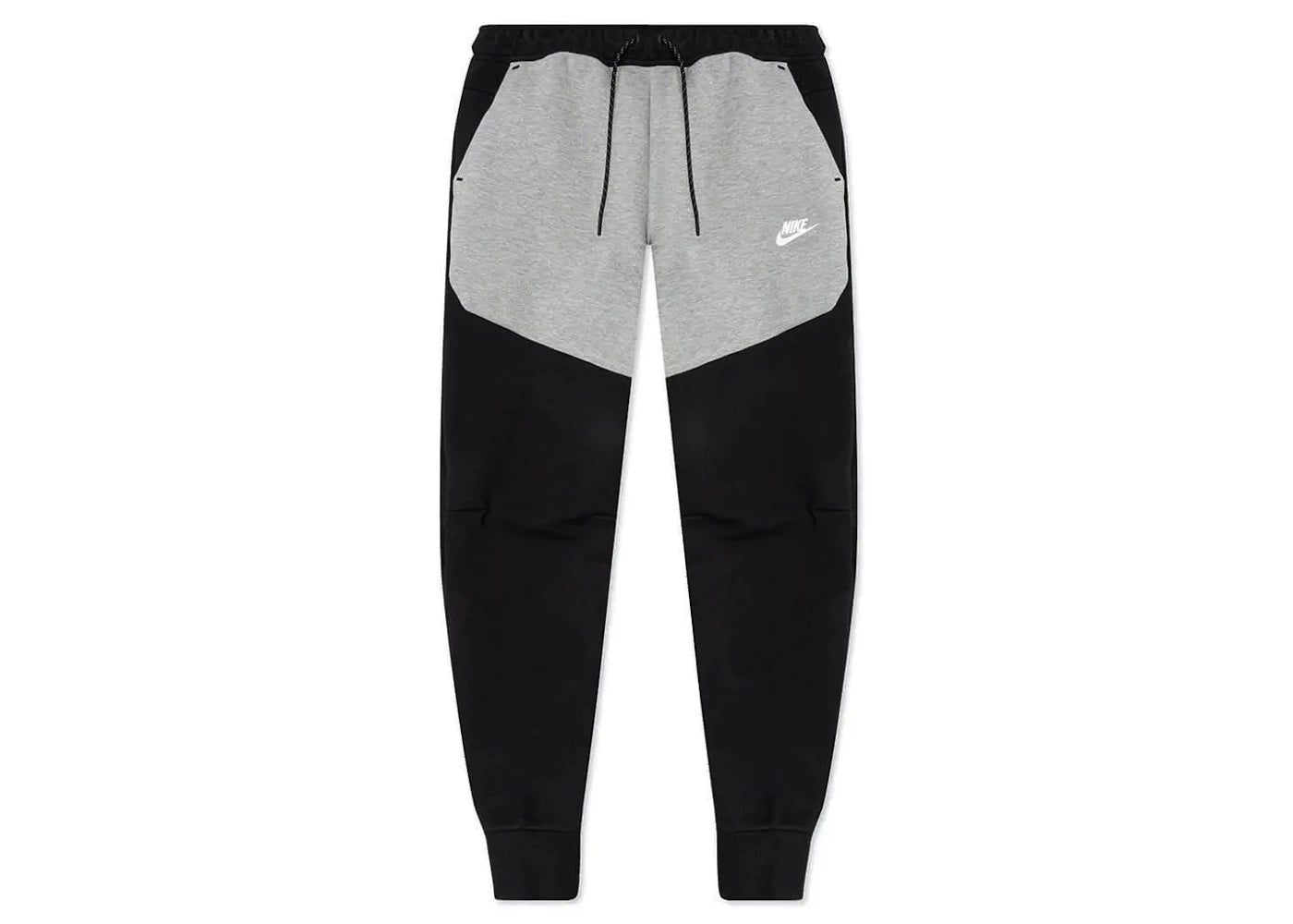 Nike Sportswear Tech Fleece Joggers Black/Dark Grey Heather/White - vue 360