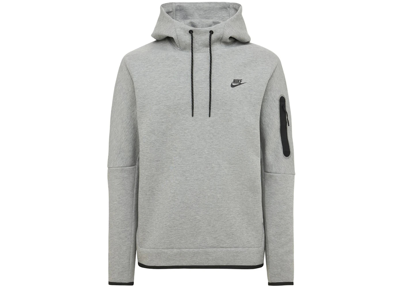 Nike Sportswear Tech Fleece Pull Over Hoodie Dark Grey Heather/Black - vue secondaire A