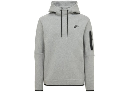 Nike Sportswear Tech Fleece Pull Over Hoodie Dark Grey Heather/Black - apparel view 2