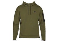 Nike Sportswear Tech Fleece Pullover Hoodie Olive/Black