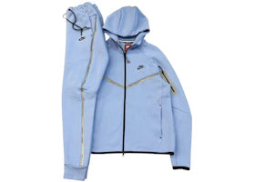 Nike Tech Fleece Reflective Accent Tracksuit Aluminum/Black - authentic Nike product