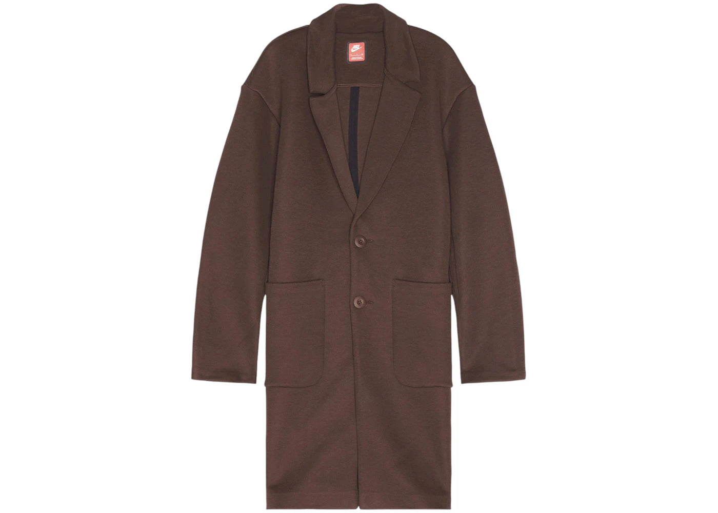 Nike Tech Fleece Reimagined Trench Jacket Baroque Brown - vue secondaire A